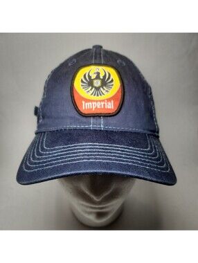 IMPERIAL Beer Costa Rica Navy Blue Baseball Cap Adjustable Bottle Opener